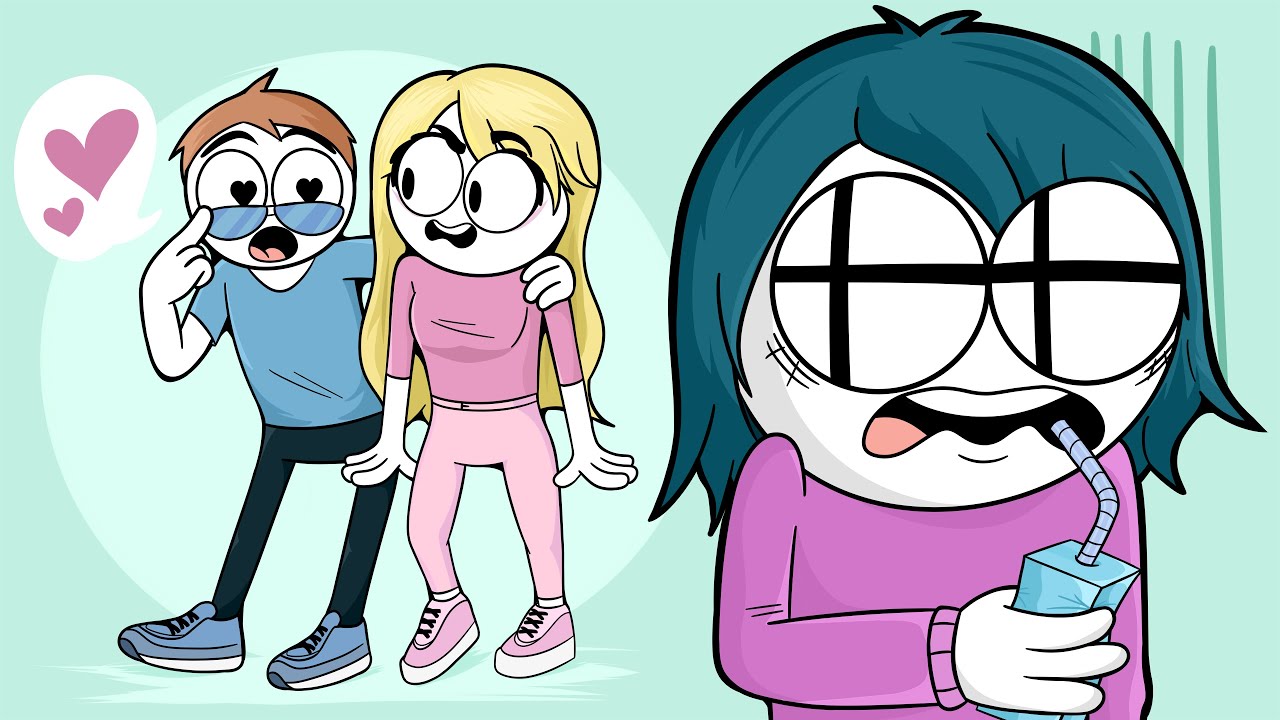 Проблемы длинных волос у парней! (Анимация)