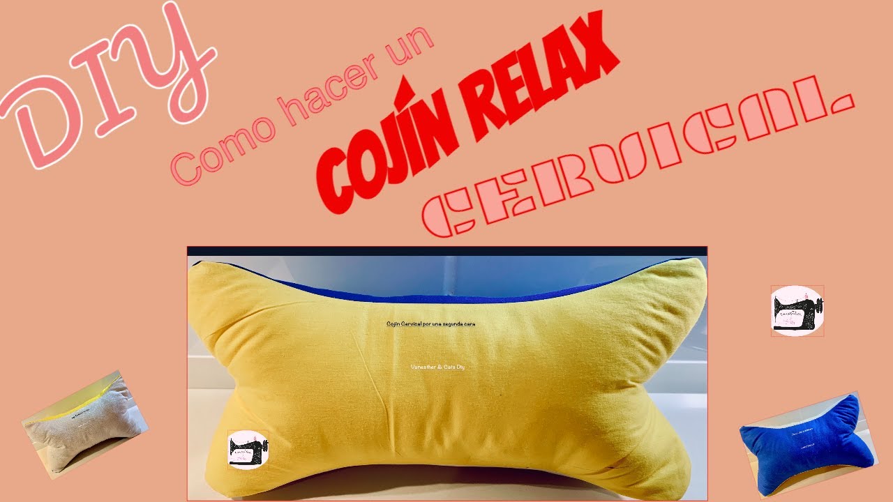 DIY como hacer un COJÍN relax CERVICAL | DIY BIENESTAR