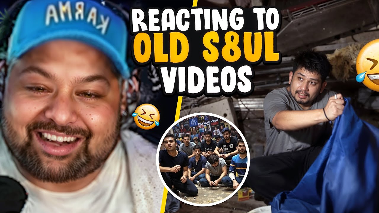 REACTING TO OLD S8UL HIDE & SEEK VIDEO😂🤣 *Epic Reaction* |  Vibe With Goldy