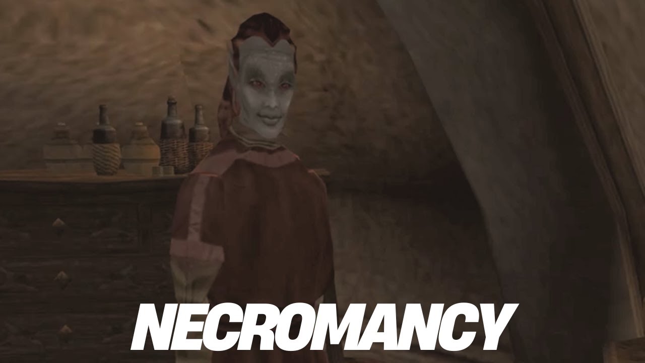 Morrowind Mages Guild quest: Necromancy