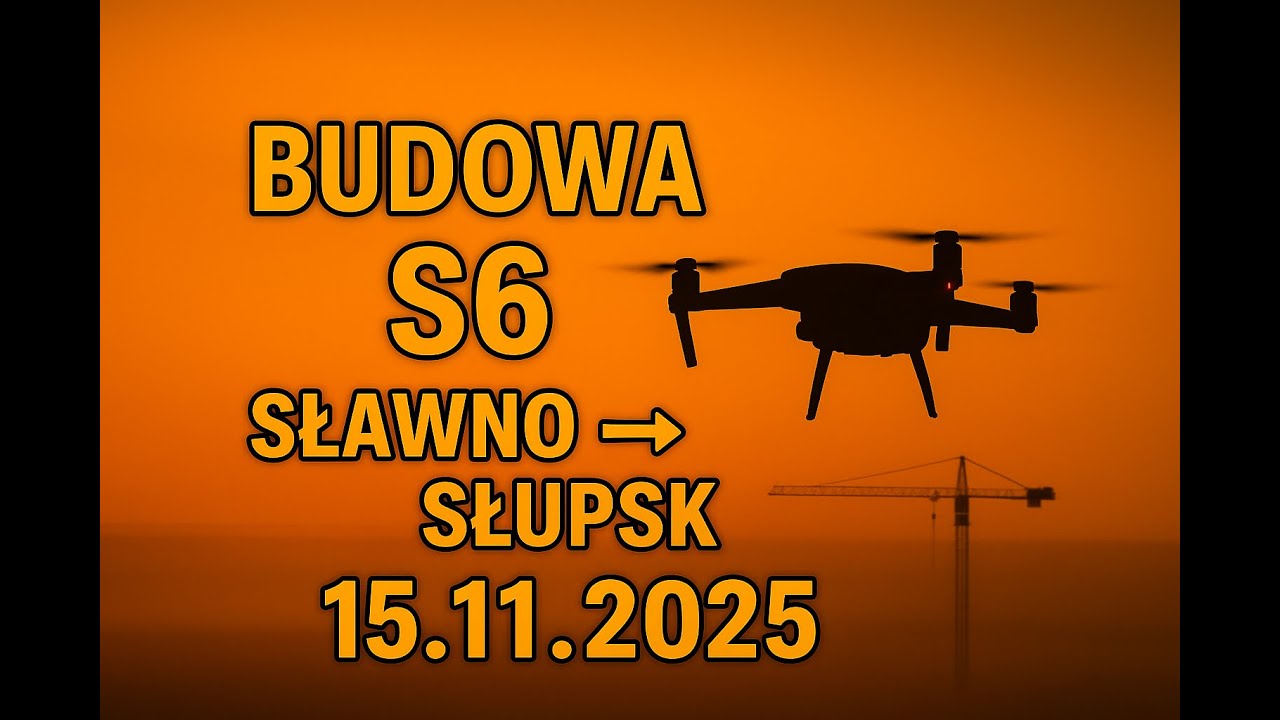 Budowa Drogi ekspresowej S6. Odcinek Sławno - Słupsk  15.11.2025 Inspekcja wizualna