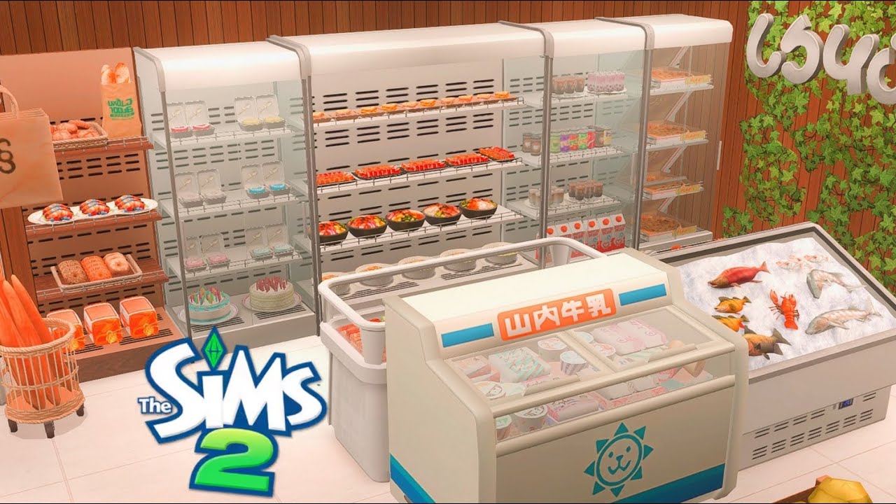 Pleasantview Grocery Store | Sims 2 Speed Build