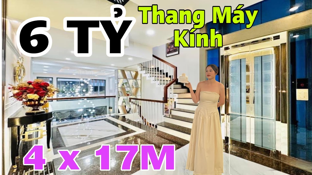 Bán nhà Gò Vấp - CĂN GÓC THANG MÁY 4 x 17M chỉ 6 Tỷ hơn chị Ngọc kẹt lắm giảm vài tỷ ngay chợ