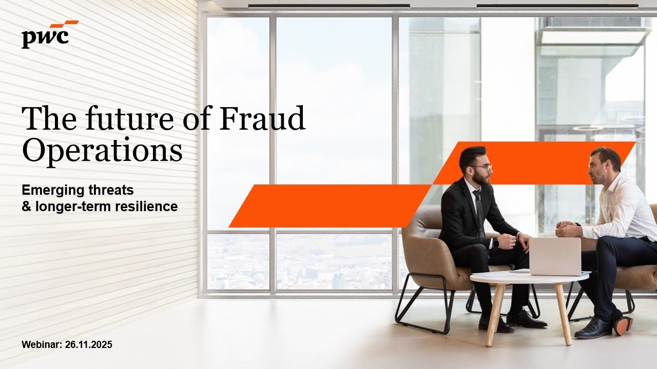 Webinar: The future of Fraud Operations - emerging threats & longer-term resilience