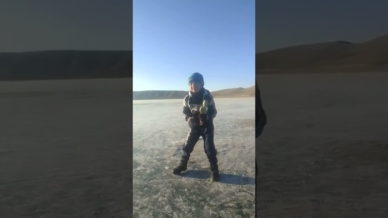 Нурсултан Төлгөбайев жаш талант кантем муздун үстүндө
