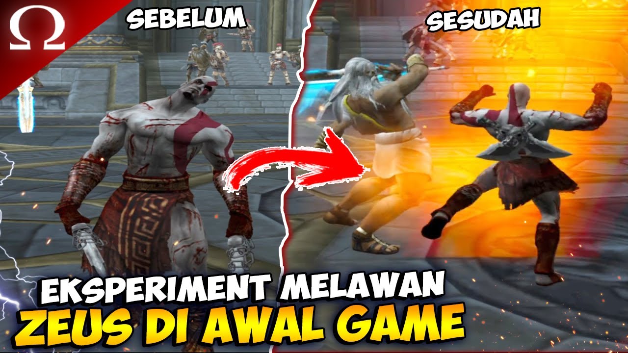 APA YG AKAN TERJADI JIKA KITA MENGALAHKAN ZEUS DI AWAL GAME GOD OF WAR 2