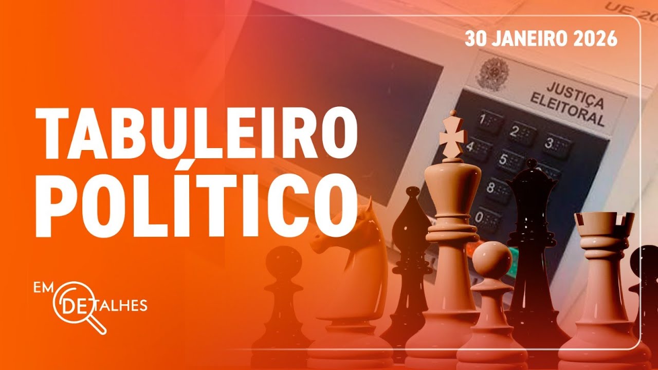 EM DETALHES - 30/01/26 - RACHA REORGANIZA CAMPO DA DIREITA PARA AS ELEIÇÕES 2026