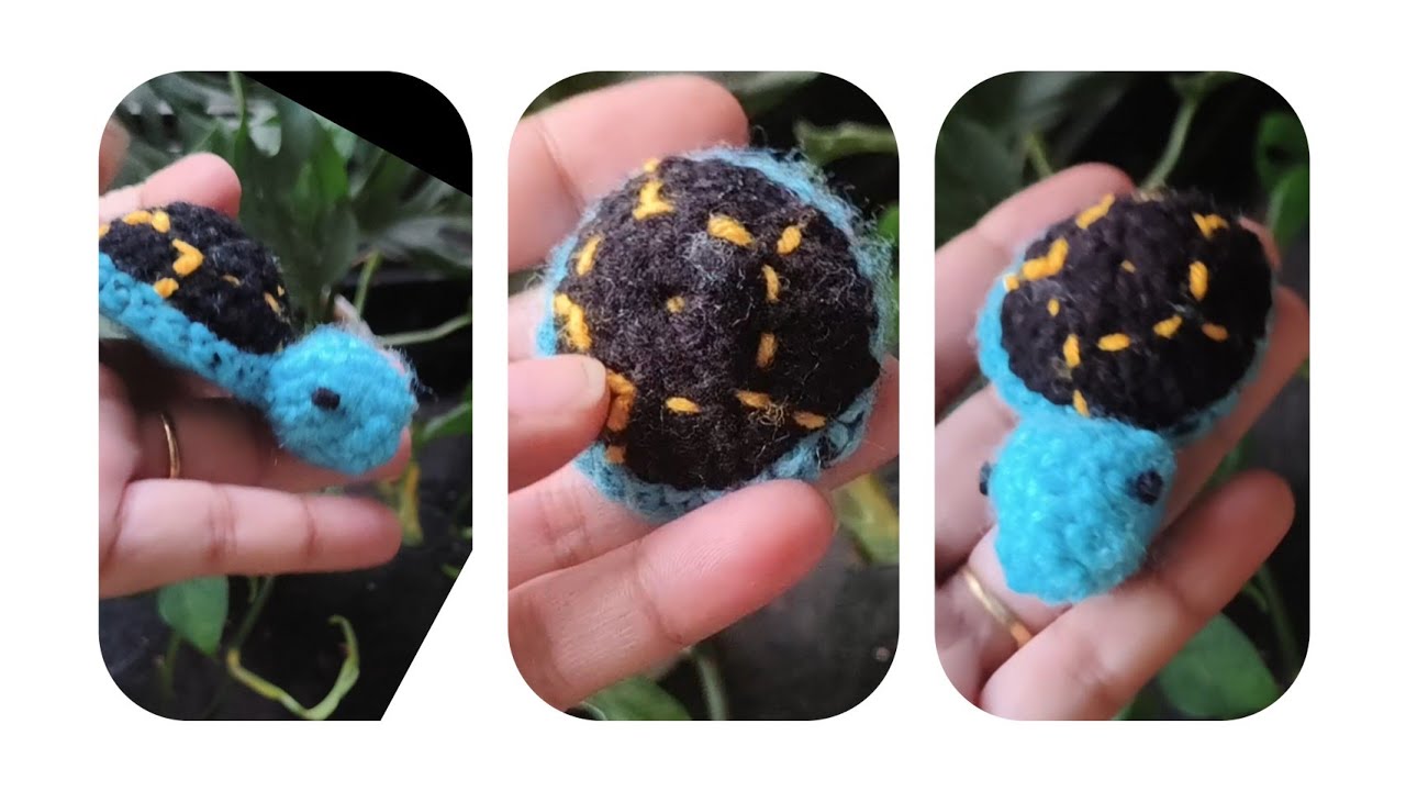 Cute Crochet 🧶 Turtle 🐢 part - 1 | #croche#turtle#diy 