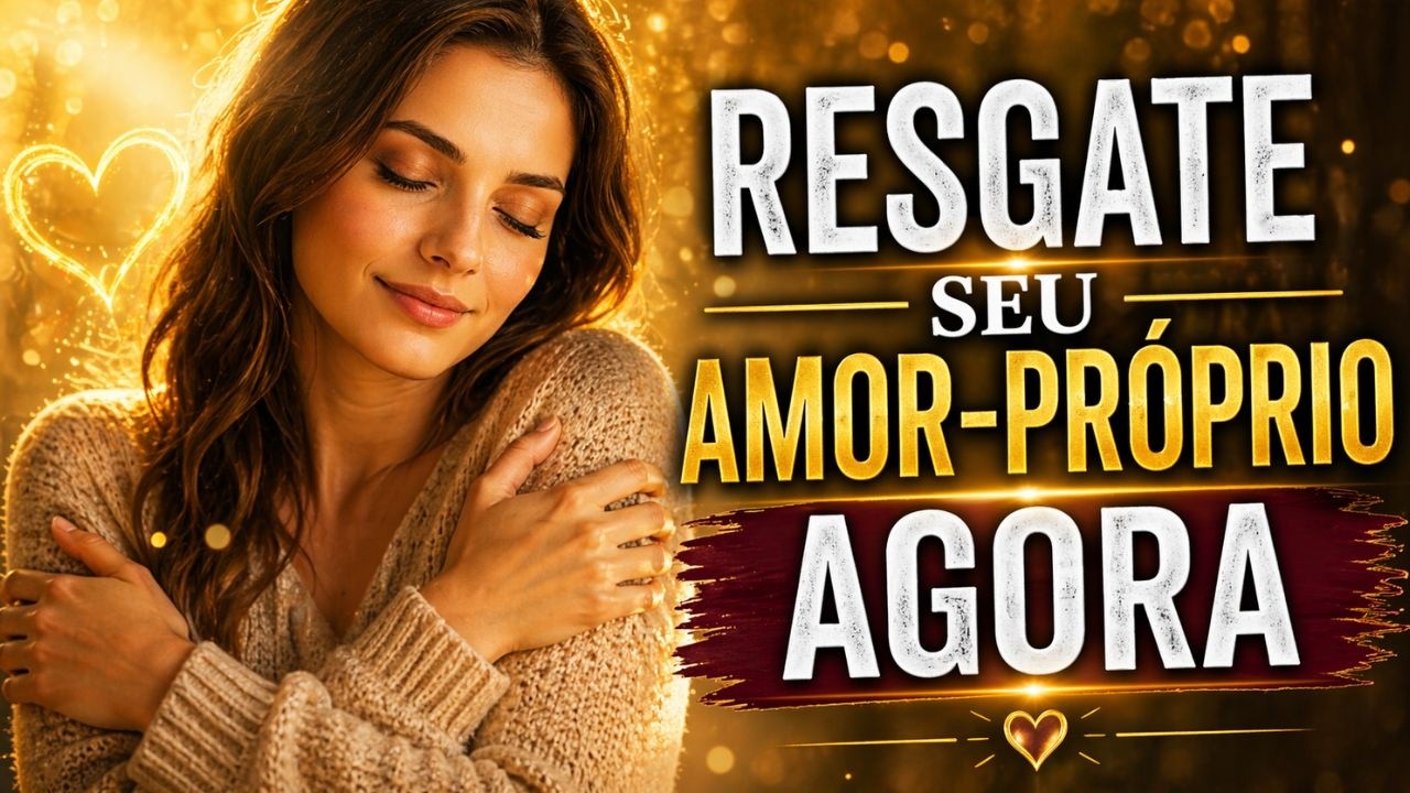 Afirmações Poderosas Para Resgatar o Amor-Próprio | VOCÊ É SUA CURA