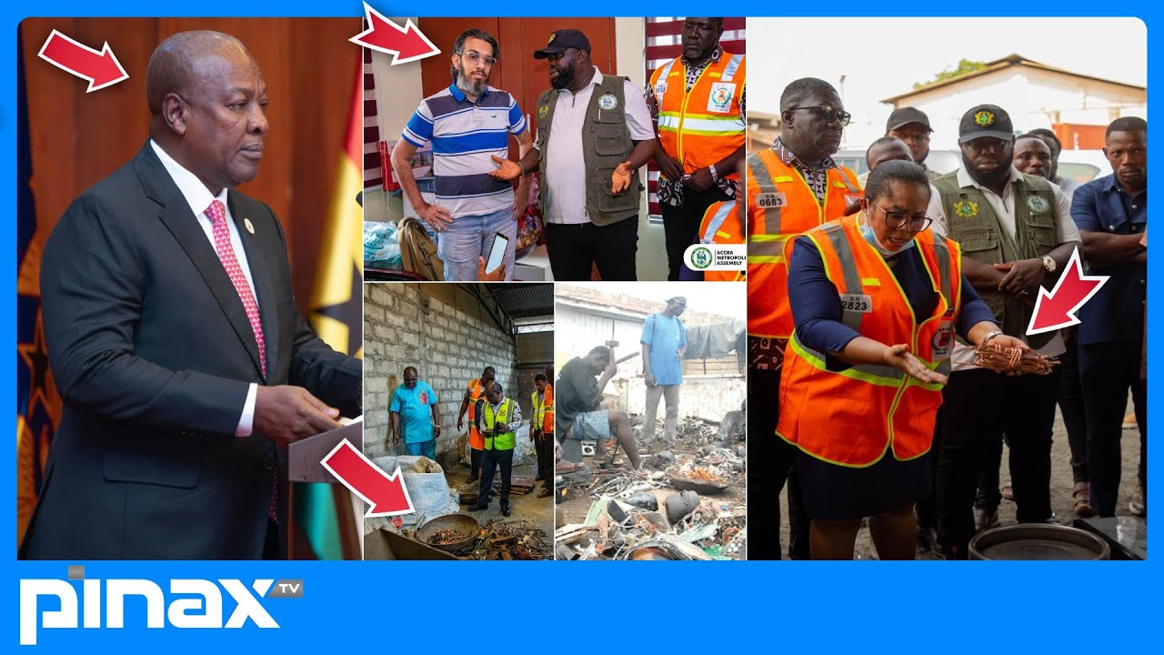 ROBBERY BUST: Mahama Tasked to ARREST Lebanese In Ghana! Two Shops SHUT Down For ECG Cable Robbery