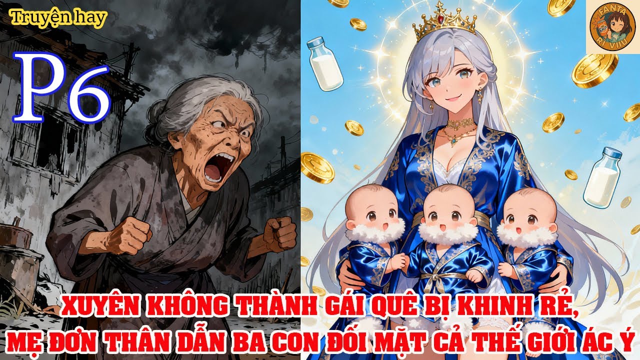 XUYÊN KHÔNG THÀNH GÁI QUÊ BỊ KHINH RẺ MẸ ĐƠN THÂN DẪN BA CON ĐỐI MẶT CẢ THẾ GIỚI ÁC Ý |P6