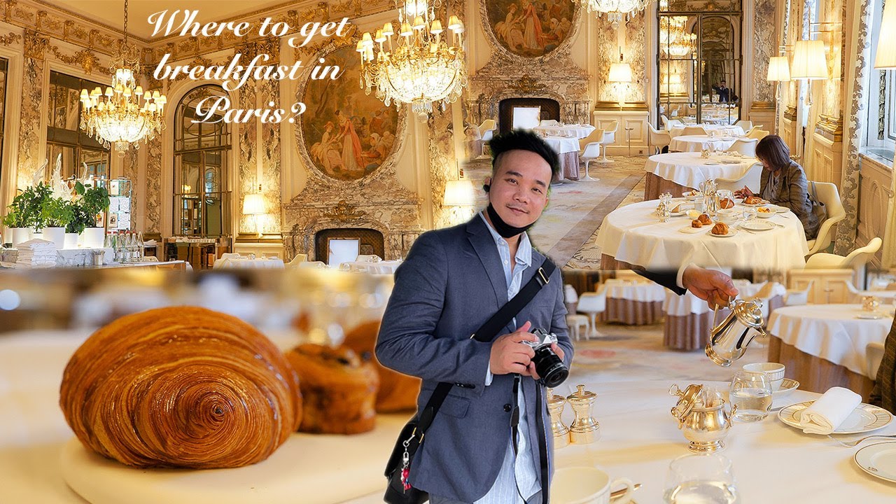 Where to eat breakfast in Paris? Le Meurice! 4k