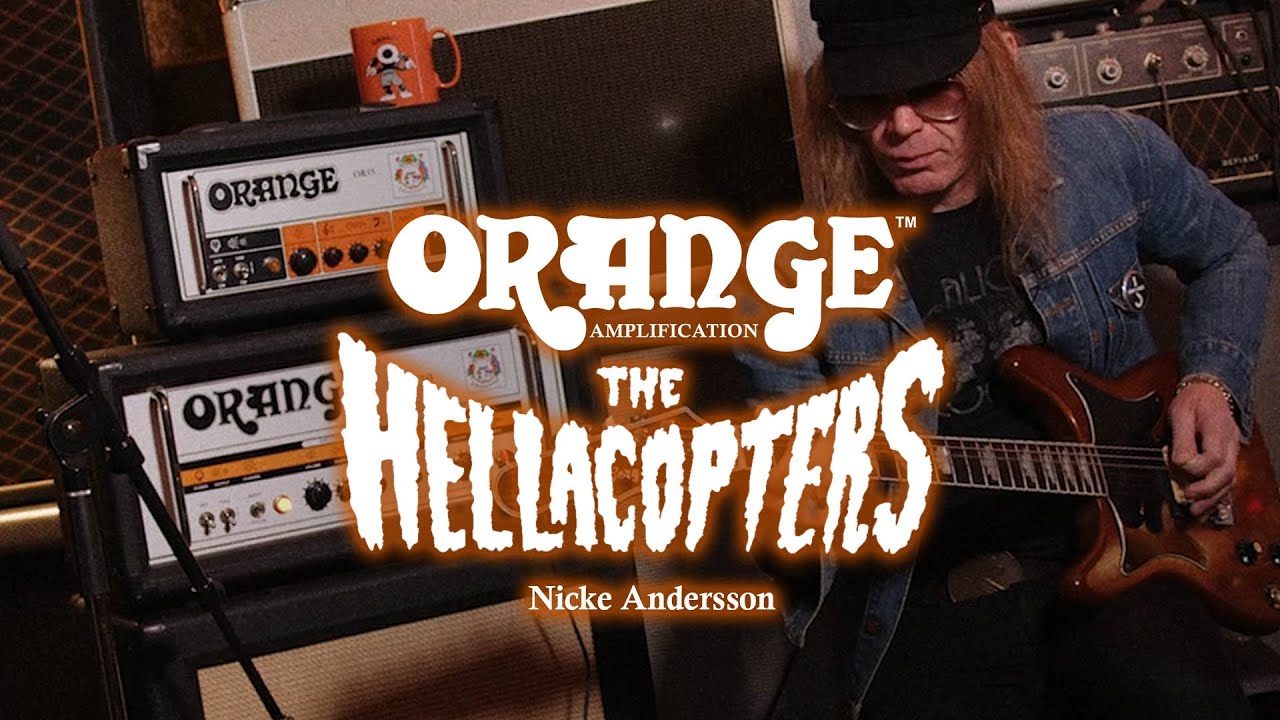 Ник Андерссон из Hellacopters и Orange TH30