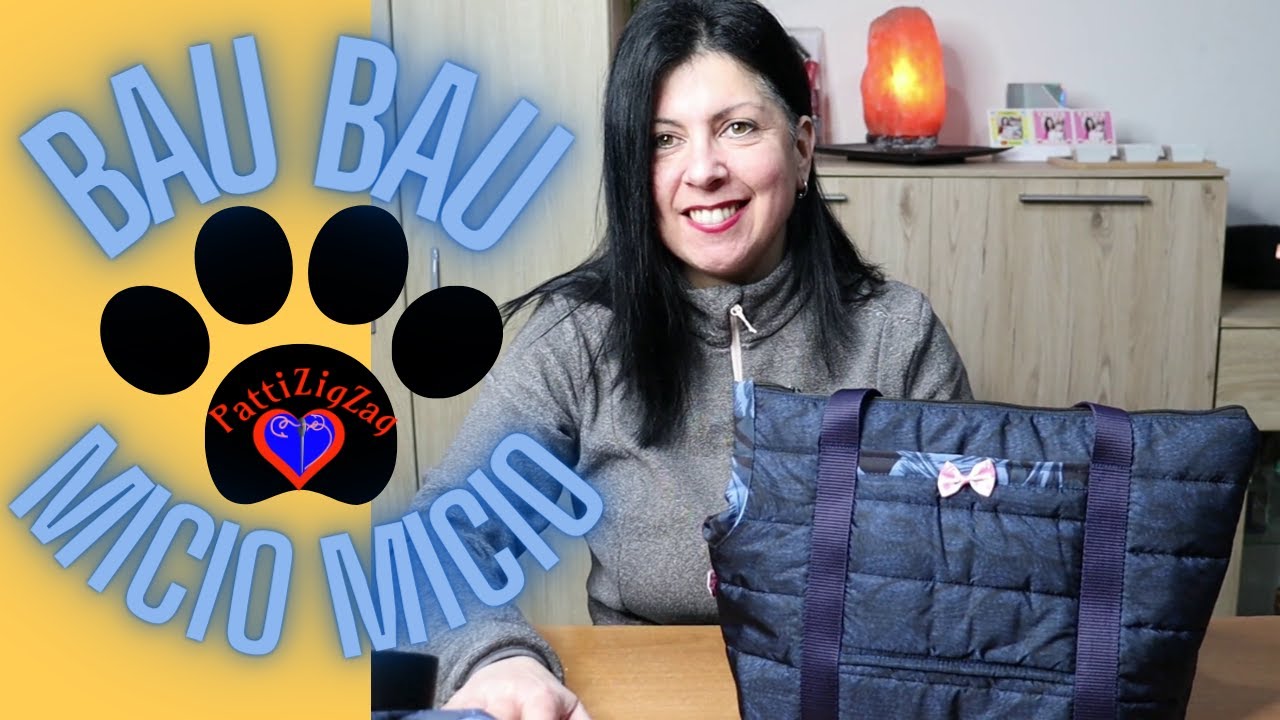 BAU BAU MICIO MICIO.Tutorial cucito creativo di PattiZigZag