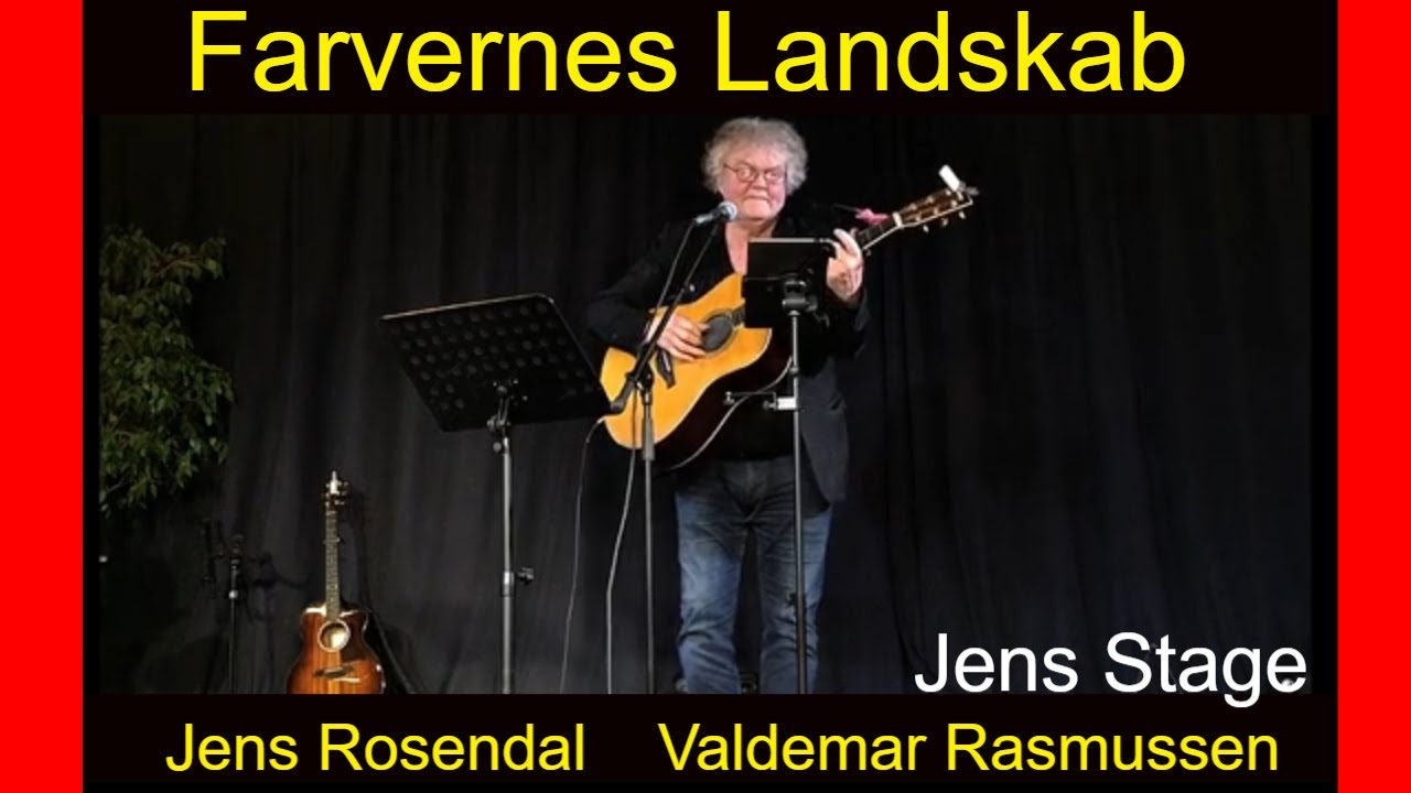 Farvernes landskab - Jens Rosendal | Cover by Jens Stage