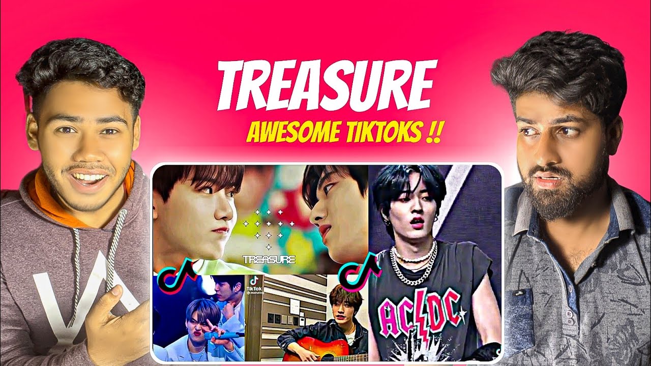 Reaction To kpop Treasure TikTok Edits