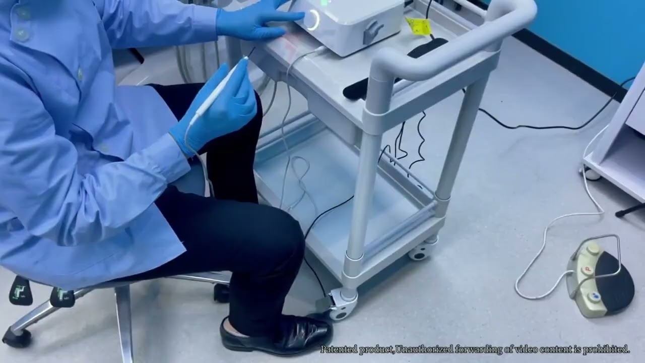 Neway ATS-S1 Operation Demonstration Dental Electrosurgery Unit - Dentalsalemall.com