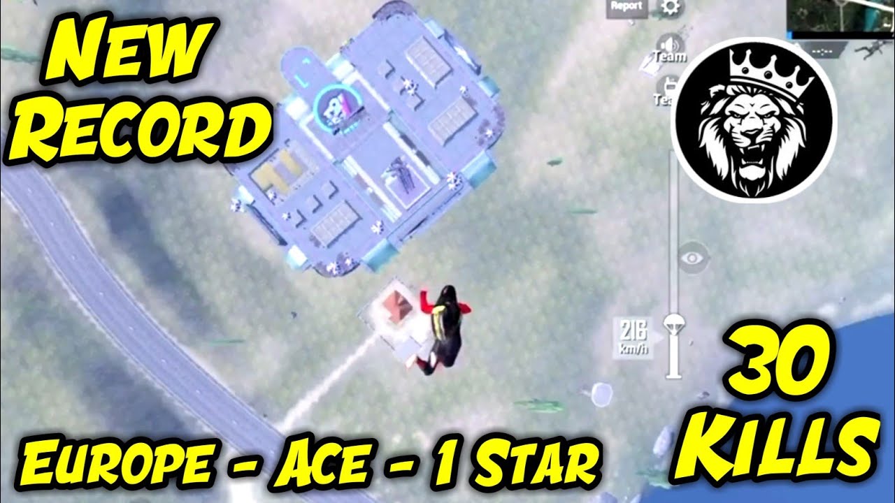 My New Record / 30 Kills - Europe Ace / Star Anonymous / Pubg Mobile