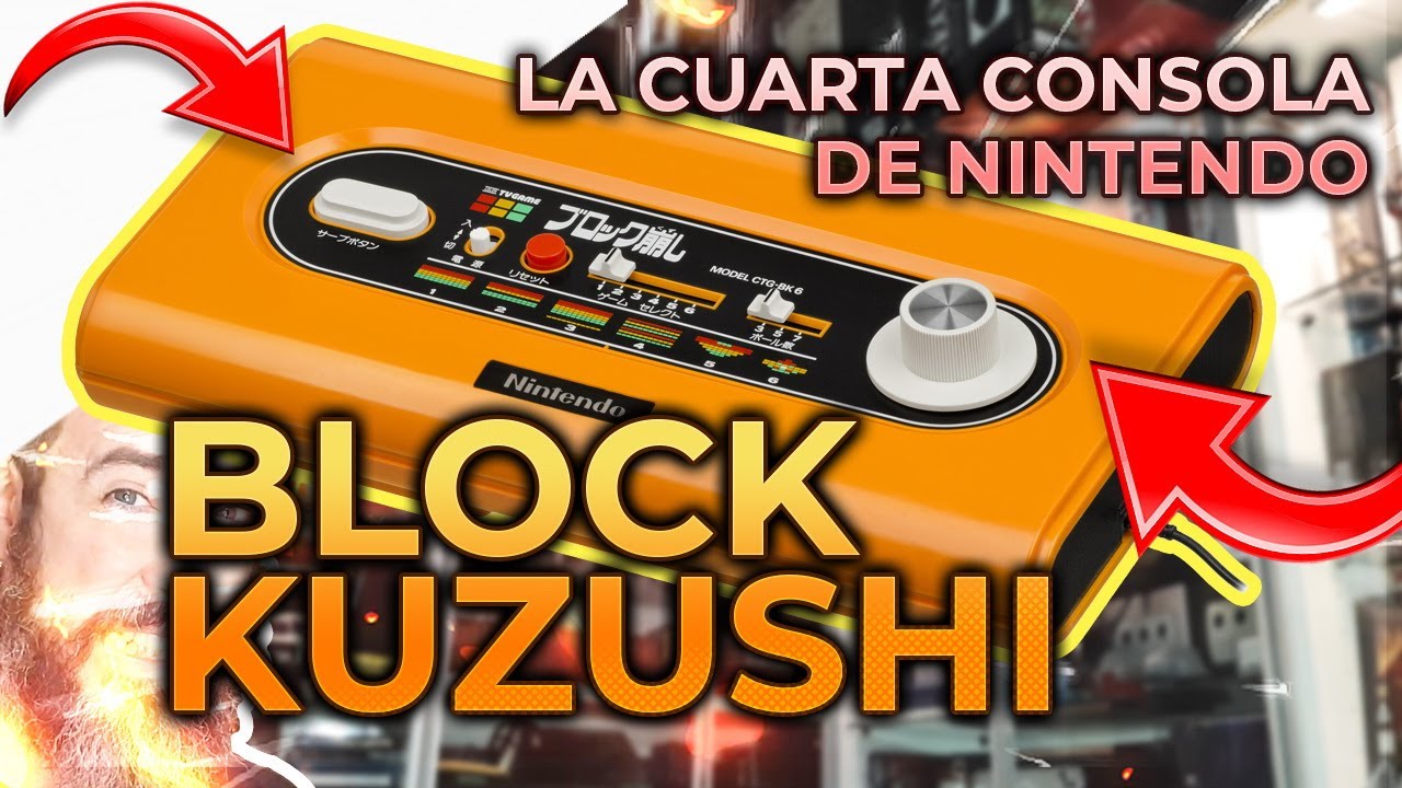 El PRIMER Brick Game de Nintendo, la Block Kuzushi