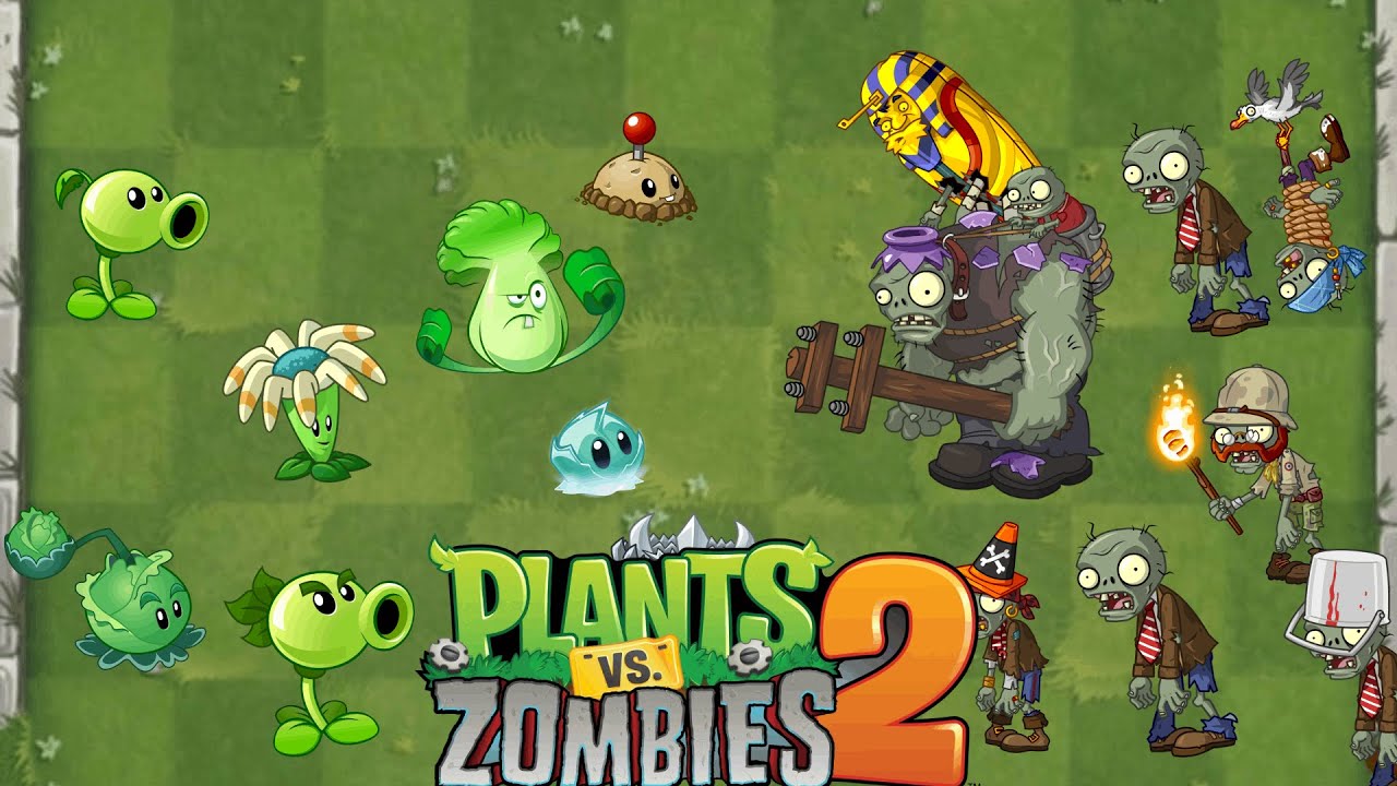КУПИЛ МЯТУ И ПРОХОЖУ ВАЗОБОЙ! 🌿 PvZ 2 Растения против зомби 2 🍃 часть 15