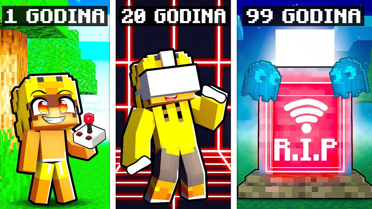 OD ROĐENJA DO SMRTI GEJMERA U MINECRAFTU
