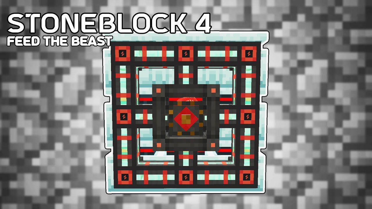StoneBlock 4 — беспроводное питание + автоматизация ферм — EP5