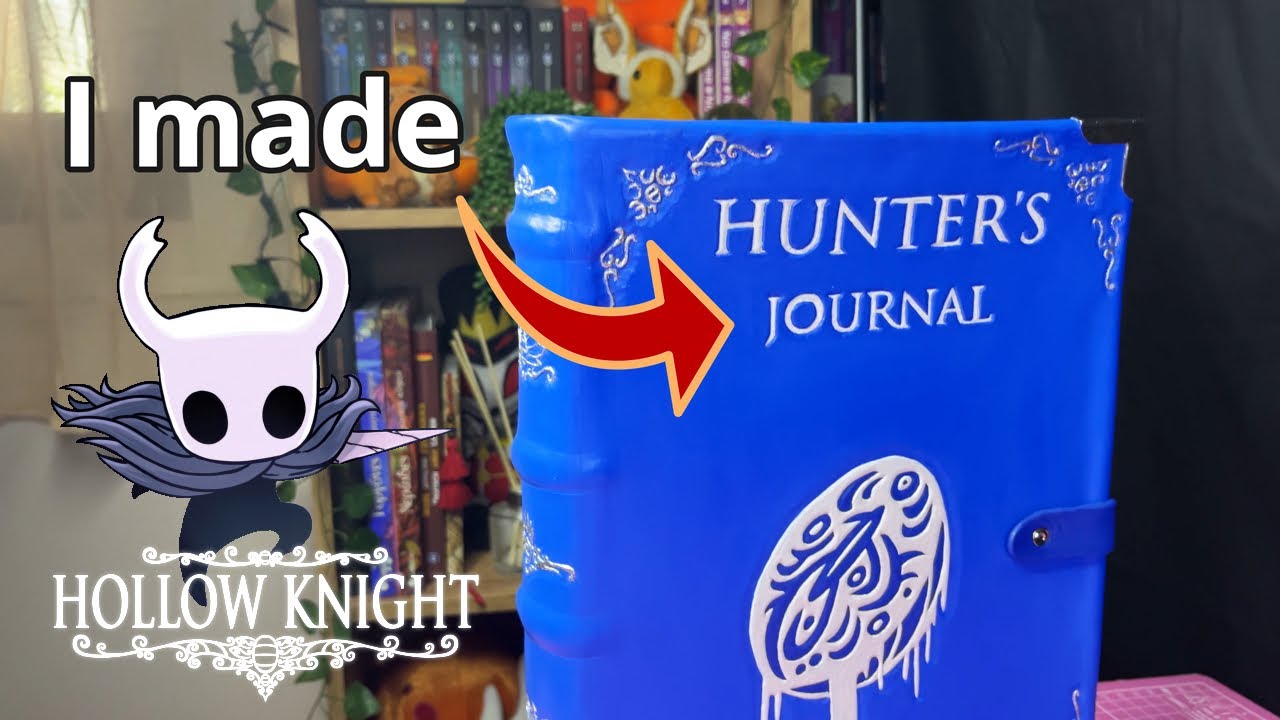 I made Hunter’s Journal from Hollow Knight in REAL LIFE! 