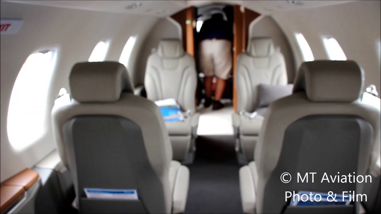 Pilatus PC-24 cabin tour