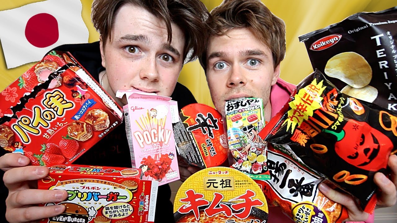 Trying Weird Japanese Snacks...