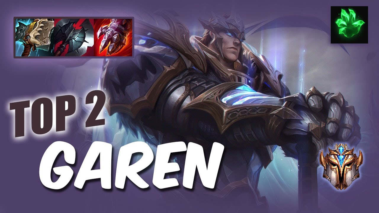 [Wild Rift] Garen TOP 2 - S10 RUSH Challenger ranked game + build