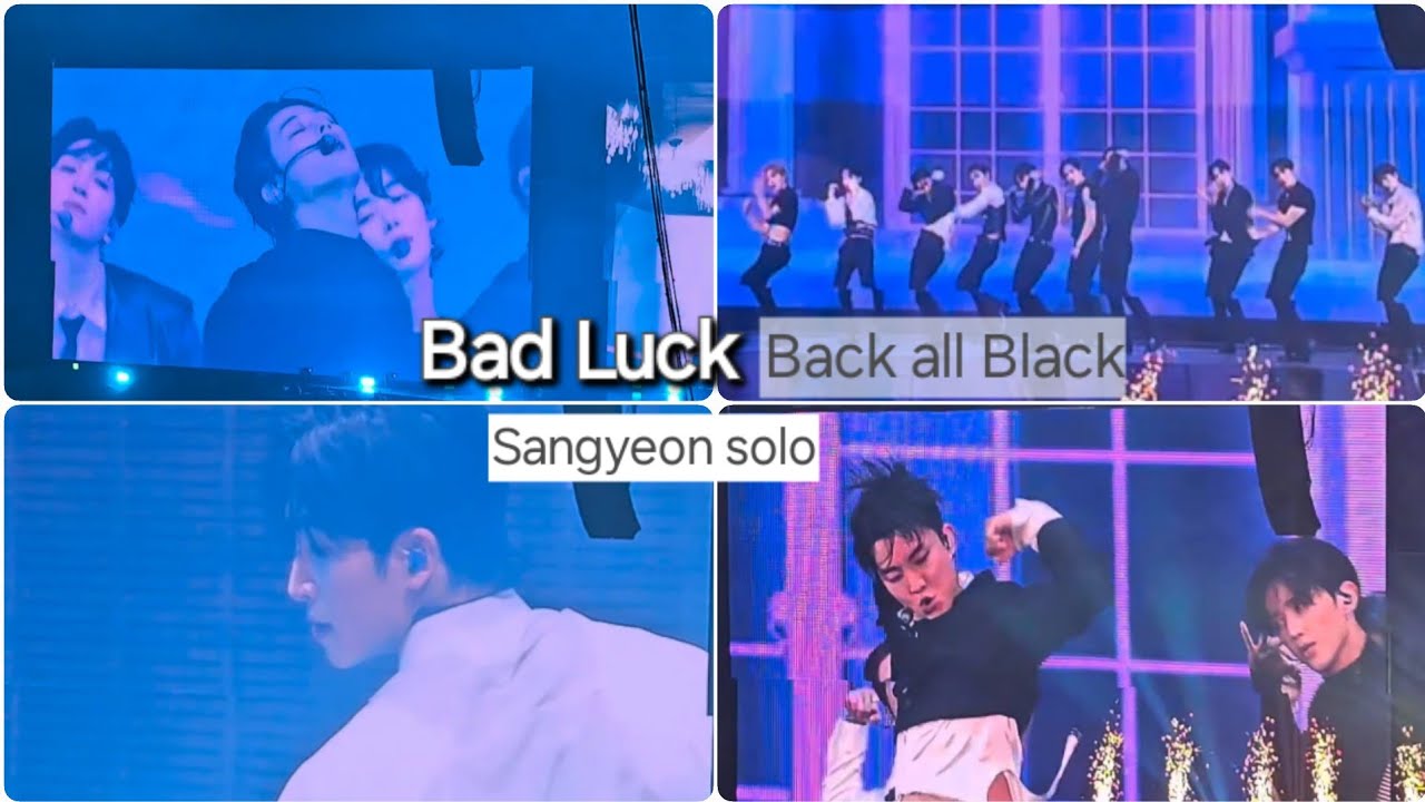[THE BOYZ] BAD LUCK+Sangyeon solo+BACK ALL BLACK(0713 Zeneration2)