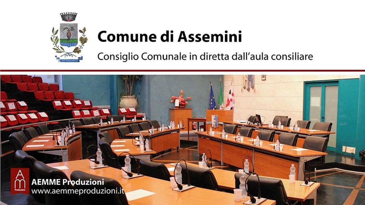 Comune di Assemini - Consiglio Comunale 16 luglio 2018