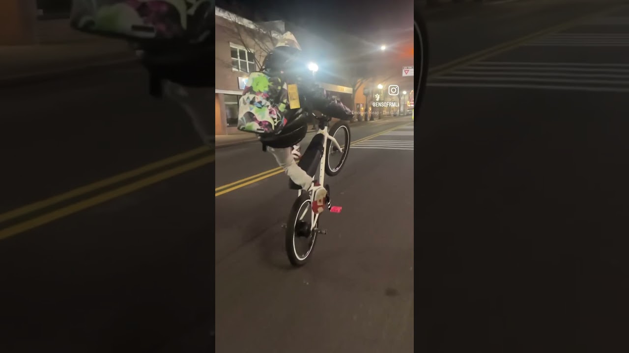 zooz uu750 e bike wheelie