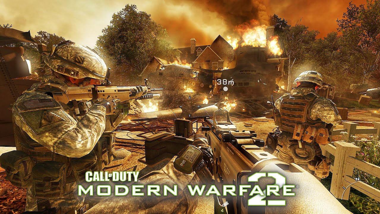 Call of Duty: Modern Warfare 2 (PC 90FOV) - Walkthrough - Mission 8 - Exodus (VETERAN)