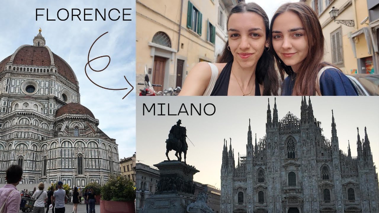 Florensiya'dan Milan'a uzanan səyahət | DinAr adventures (2) 🇮🇹🍕