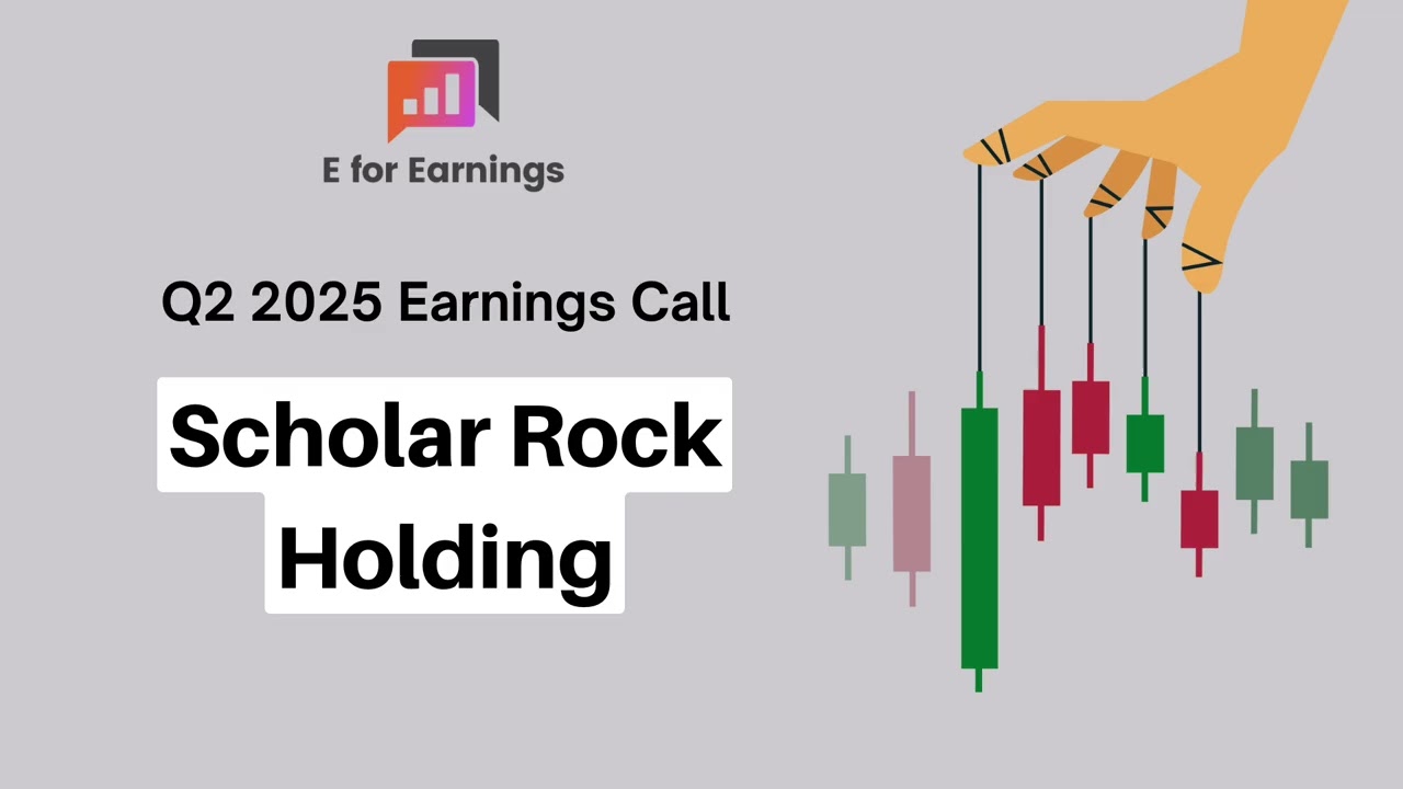 Scholar Rock Holding Q2 2025 Earnings Call | Q2 2025 Results | Q2 2025 Investor Conference Call