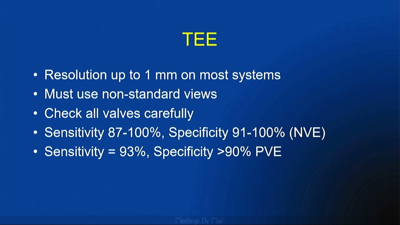 Роль эхокардиографии в выявлении и лечении инфекционного эндокардита Medstudylab.com