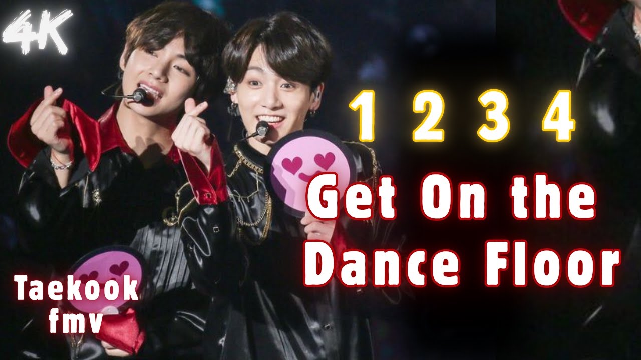 1234 Get on the Dance floor - Taekook fmv 😂💜 | Chennai Express | Hindi song 🎶| Bts edits | V & Jk 💜