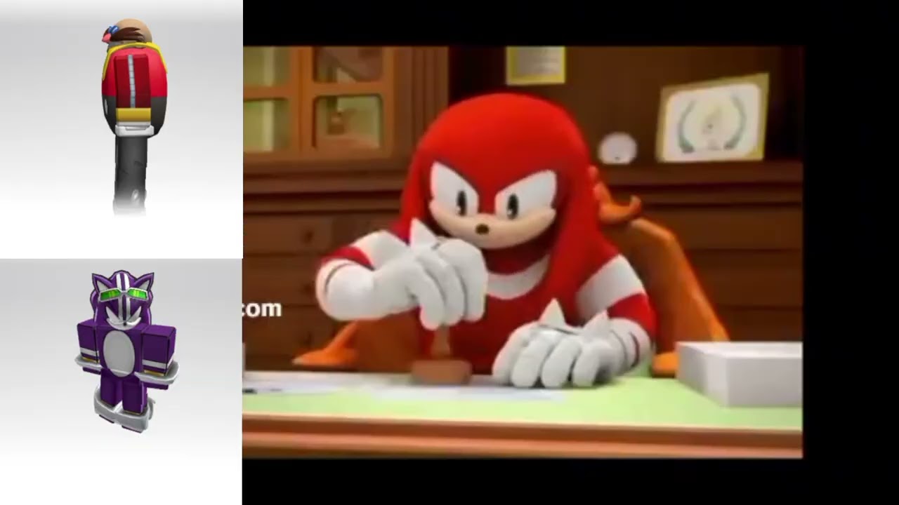 Knuckles approved my friends avatar