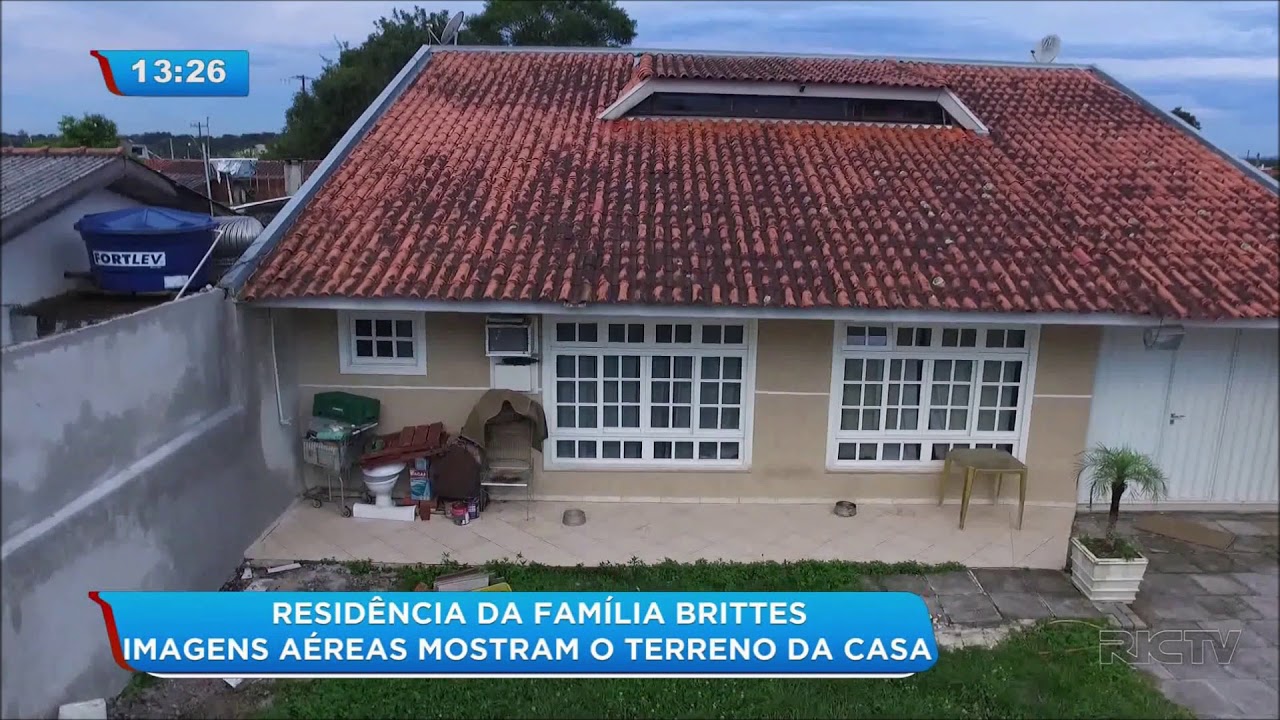 Caso Daniel: imagens aéreas mostram terreno da residência da família Brittes