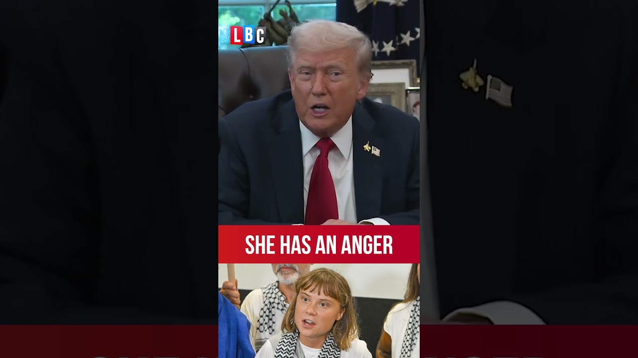 Trump says Greta Thunberg needs to 'see a doctor' for  'anger management'