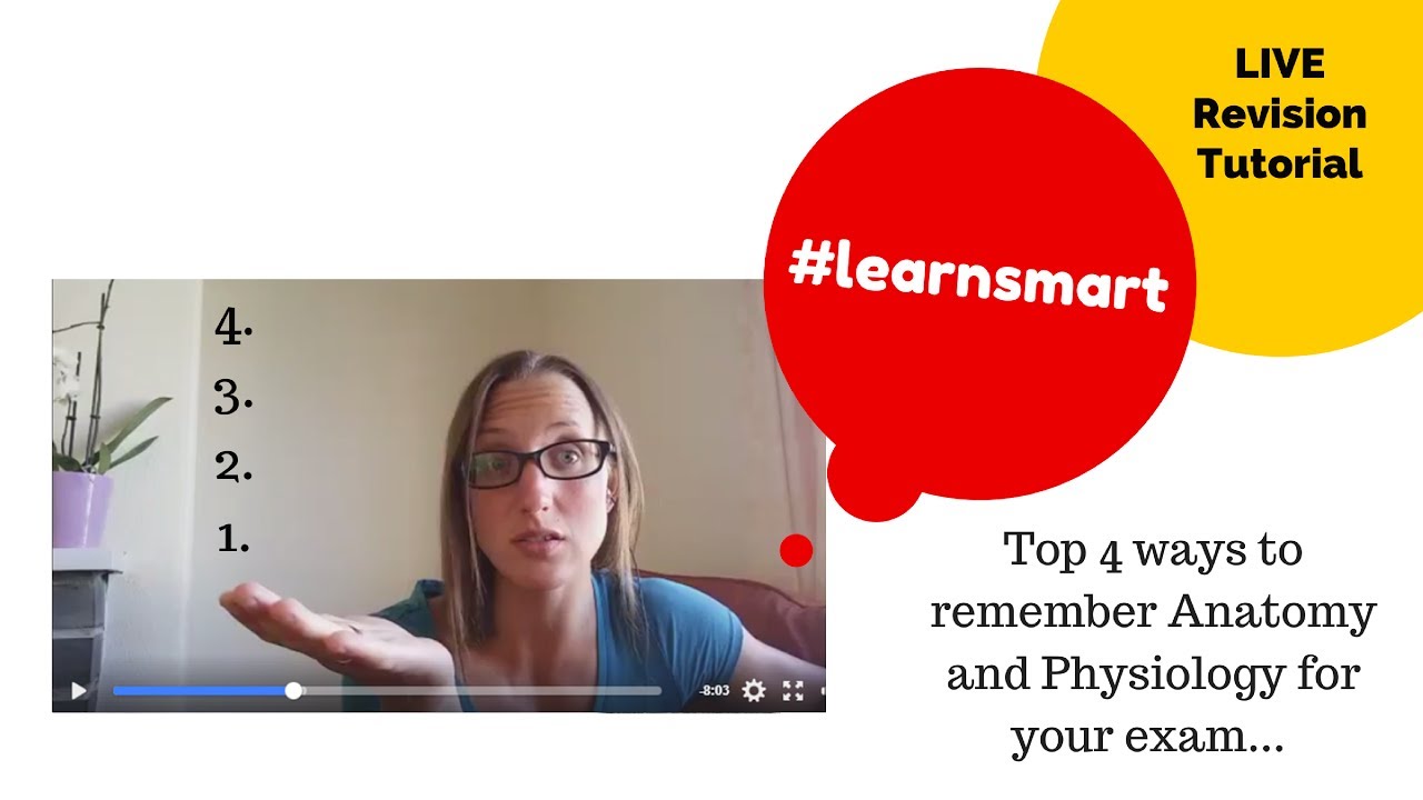Top 4 ways to remember Anatomy and physiology for your exam...