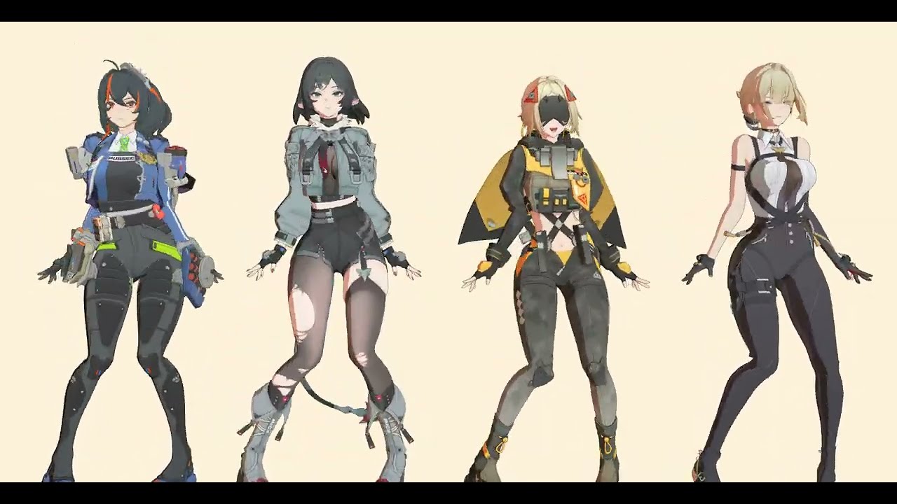 Ghost Dance With ZZZ Girls【Zenless Zone Zero MMD】