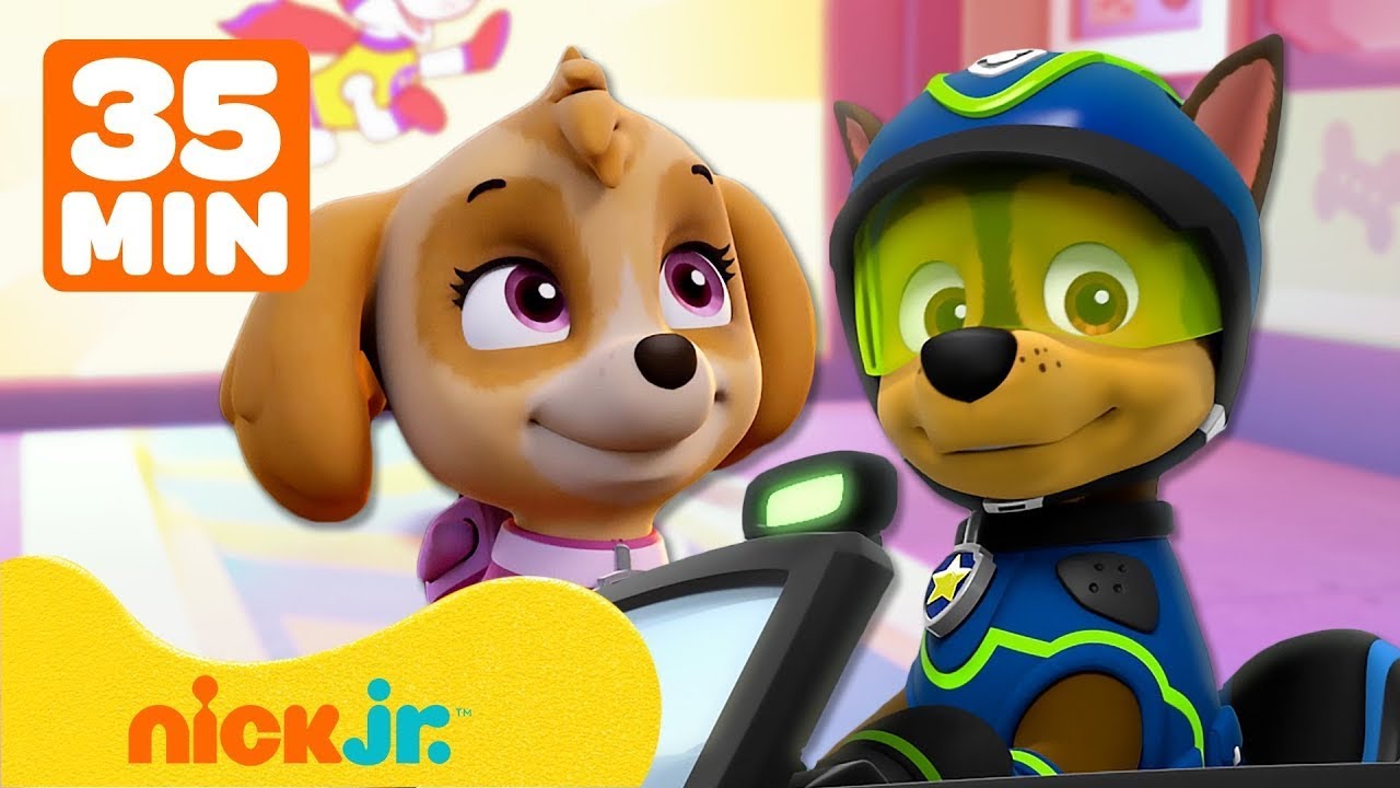 PAW Patrol | ¡Las Rescates Más Audaces de Chase y Skye! 🚨 | Compilación de 30 Minutos | Nick Jr.