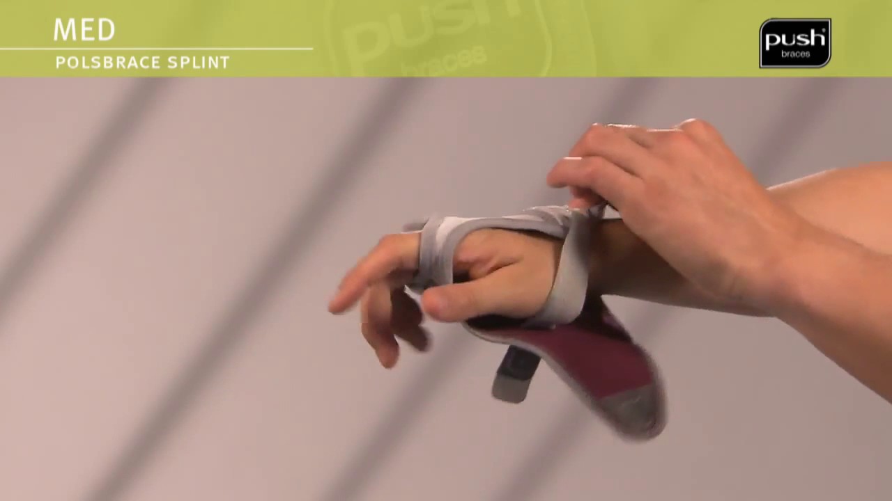 push med polsbrace splint totale Zorgwinkel