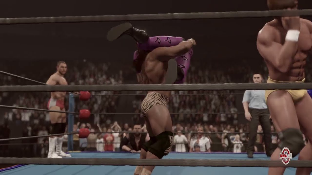 Jensen & Mysterio, Jr. vs. Superfly & Kevin Von Erich