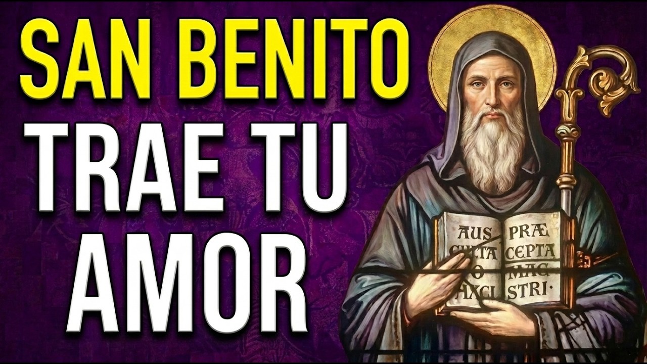 ORACION A SAN BENITO | ORACION MUY PODEROSA A SAN BENITO PARA QUE TU AMOR REGRESE A TU LADO YA MISMO