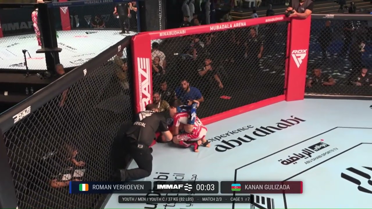 Roman Verhoeven ~ Kanan Guluzada world championship 2024. IMMAF