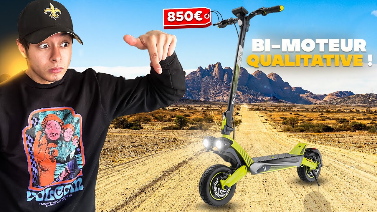 CECOTEC BONGO V55 2x2 - UNE TROTTINETTE ÉLECTRIQUE DOUBLE MOTEUR QUALITATIVE !