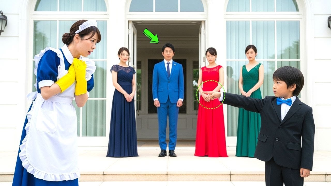 大富豪の父親が息子に「5人の裕福な女性の中から新しい母親を選べ」と言ったところ…息子が清掃員を選んで父親は衝撃を受けた。